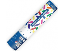PartyDeco vystřelovací konfety barevné 40cm