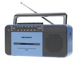 Crosley Cassette Player - Modro/Šedá