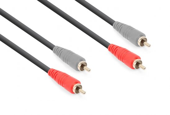 Vonyx CX340-6 kabel 2x RCA (M) - 2x RCA (M) 6m