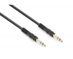 Vonyx CX326-3 kabel 6,3 mm stereo jack (M) - 6,3 mm stereo jack (M) 3m