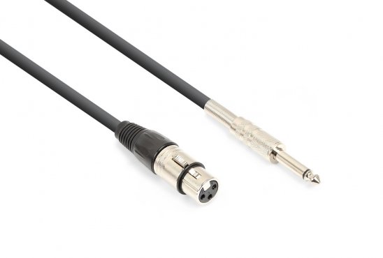 Vonyx CX314-6 kabel XLR (F) - 6,3mm jack mono (M) 6m