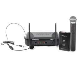 Skytec STWM712C VHF Dvoukanálový mikrofonní kombinovaný set
