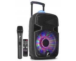 Fenton FT12JB Portable Sound System 12" 700W With Light Show