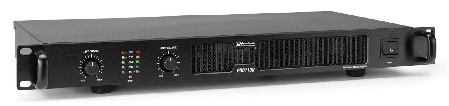 Power Dynamics PDD1100 Digital Amplifier PRO 2X 550W