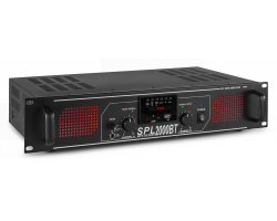 Skytec SPL 2000BTMP3 Amplifier RED LED + EQ BLACK