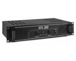 Skytec SPL 300 Amplifier 2X 150W Black