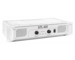 Skytec SPL 400 Amplifier 2X 200W White