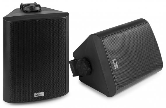 Power Dynamics BGB50 Indoor/Outdoor Active Speaker Set With BT 5.25" 100W Black