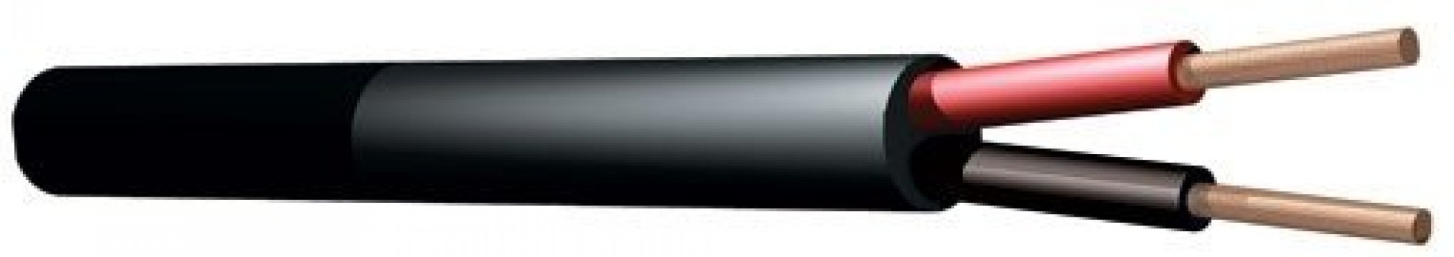 Power Dynamics RX10 reproduktorový kabel 2x1,5 mm² 50m černý