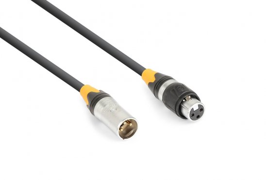 Power Dynamics CX104-12 DMX kabel 3-kolíkový XLR (M) - 3-kolíkový XLR (F) 12m IP65