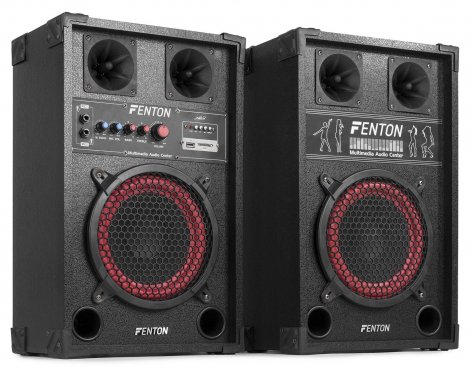 Fenton SPB-8 PA Active Speaker SET 8" BT