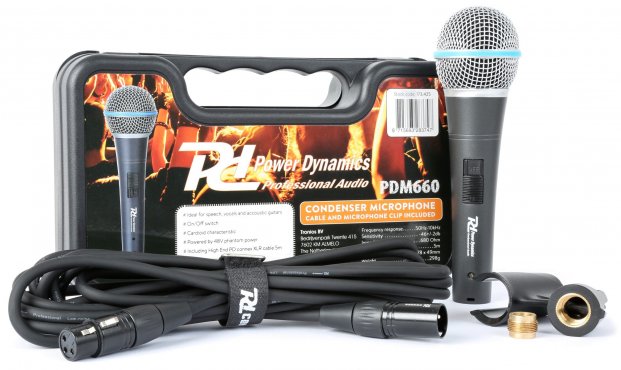 Power Dynamics PDM660 Condensator Microphone
