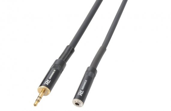 Power Dynamics CX90-1 Cable 3.5mm Stereo Male - 3.5mm Stereo Female 1.5M