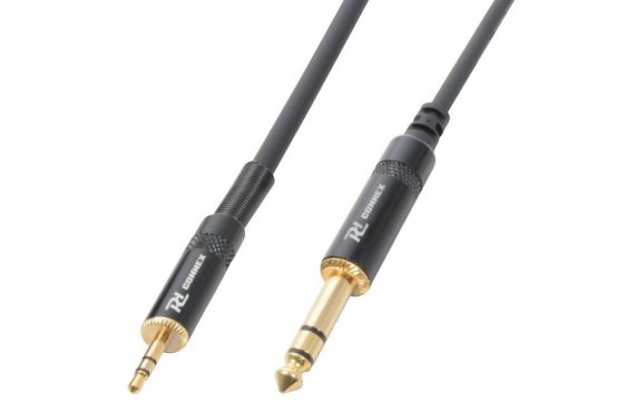 Power Dynamics CX82-3 Cable 3.5 Stereo - 6.3 Stereo 3.0M