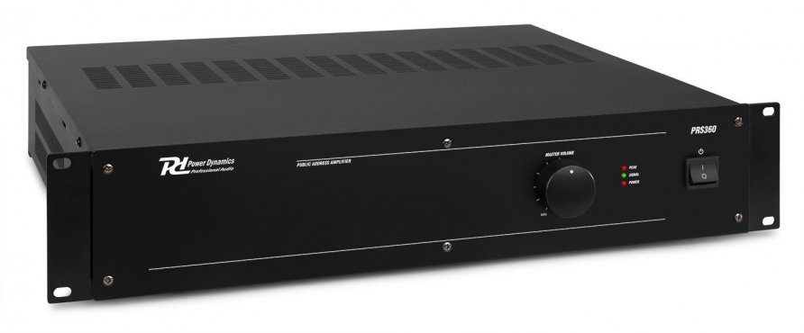 Power Dynamics PRS360 100V Slave Amplifier 360W