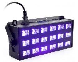 LIGHT4ME LED UV 18 X 3W Reflektor + Stroboskop DMX