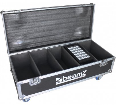 BeamZ FL4 Flightcase pro 4x Star-Color 240/360 Wash Lights