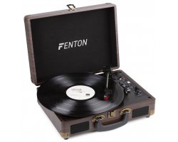 Fenton RP115B Retro gramofon s reproduktory a Bluetooth, dřevo
