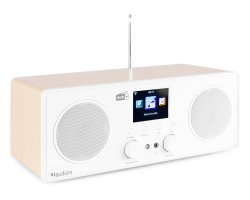 Audizio Bari internetové stereo rádio FM/DAB+ s Wi-Fi a Bluetooth, bílé