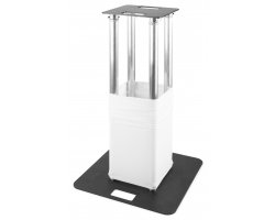 BeamZ Professional P30 Tower 1 meter with white lycra