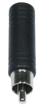 Accu Cable AC-A-J6/RCA-M Jack 6,3mm mono f to RCA C