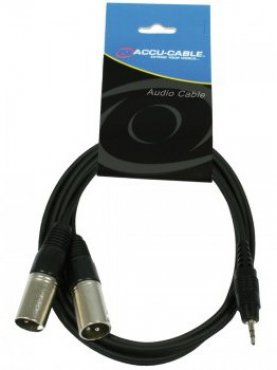 Accu Cable AC-J3S-2XM/1,5