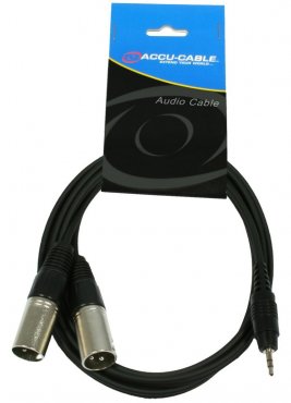 Accu Cable AC-J3S-2XM/3