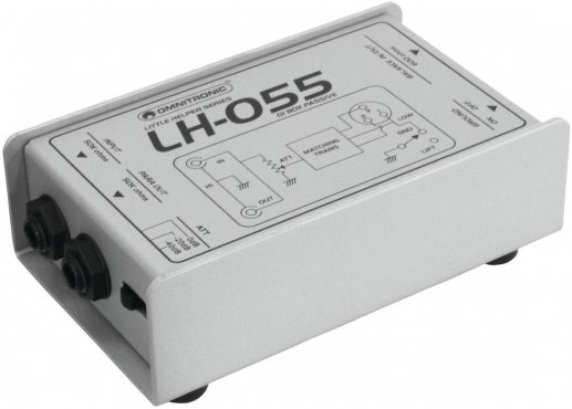 Omnitronic LH-055, pasivní DI-box