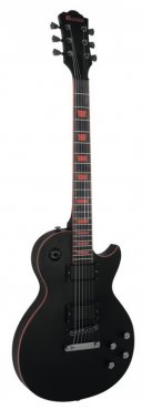 Dimavery LP-800 elektrická kytara, černá matná