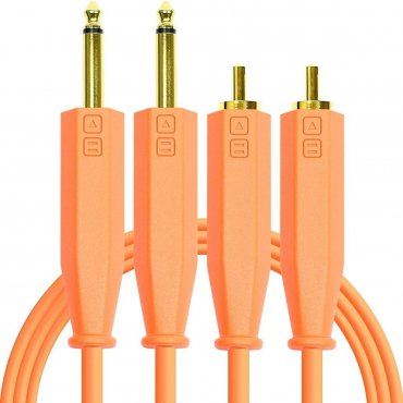 DJ TechTools Chroma Cable RCA-6,3 TRS Orange