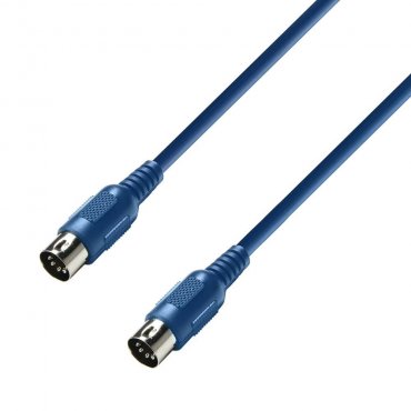 Adam Hall Cables K3MIDI0600BLU
