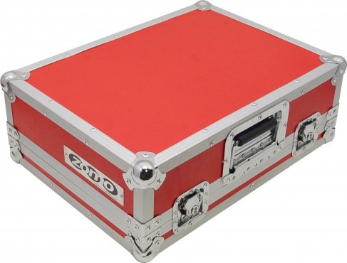 Zomo PC-100/2 Flightcase 2x Pioneer CDJ-100 Red