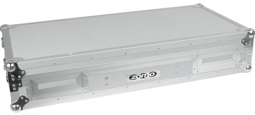 Zomo DN-3500/12 Flightcase 2x DN-S3500 + 1x 12" Mixer Silver