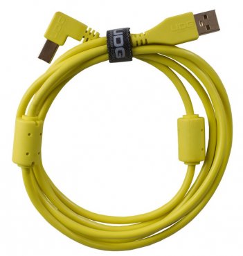 UDG Ultimate Audio Cable USB 2.0 A-B Yellow Angled 3m