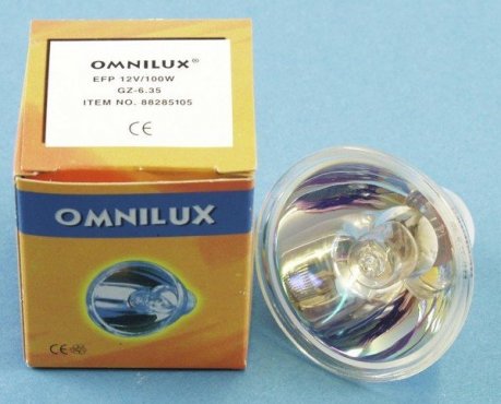 Omnilux 12V/100W EFP GZ 6,35 LL, 500h