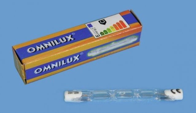 Omnilux 230V/120W R7s 78 mm