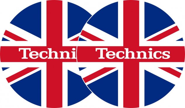 Zomo 2x Slipmats Technics UK Flag