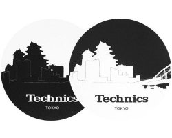Zomo 2x Slipmats Technics Skyline Tokyo