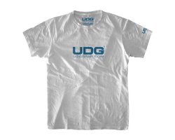 UDG T-Shirt UDGGEAR Logo White/Blue L