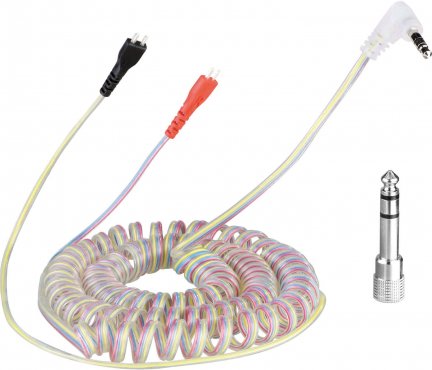 Zomo Spiral Cable for Sennheiser HD 25 - 3,5m Transparent