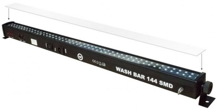 LIGHT4ME Wash Bar 144 SMD Difuzní filtr bílý