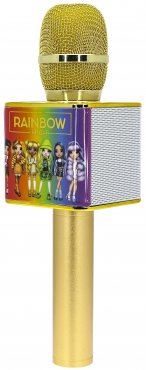 OTL Rainbow High Karaoke Microphone With Bluetooth Speaker
