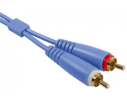 UDG Ultimate Audio Cable Set RCA - RCA Blue Straight 1,5m