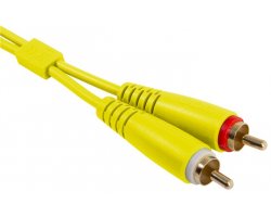 UDG Ultimate Audio Cable Set RCA - RCA Yellow Straight 1,5m