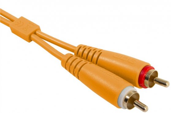 UDG Ultimate Audio Cable Set RCA - RCA Orange Straight 3m