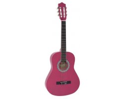 Dimavery AC-303 klasická kytara 3/4, růžová