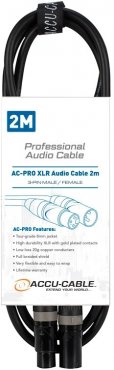 Accu Cable AC-PRO XLR audio cable 2m