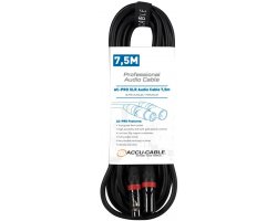 Accu Cable AC-PRO XLR audio cable 7,5m