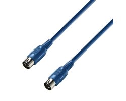 Adam Hall Cables K3MIDI0600BLU
